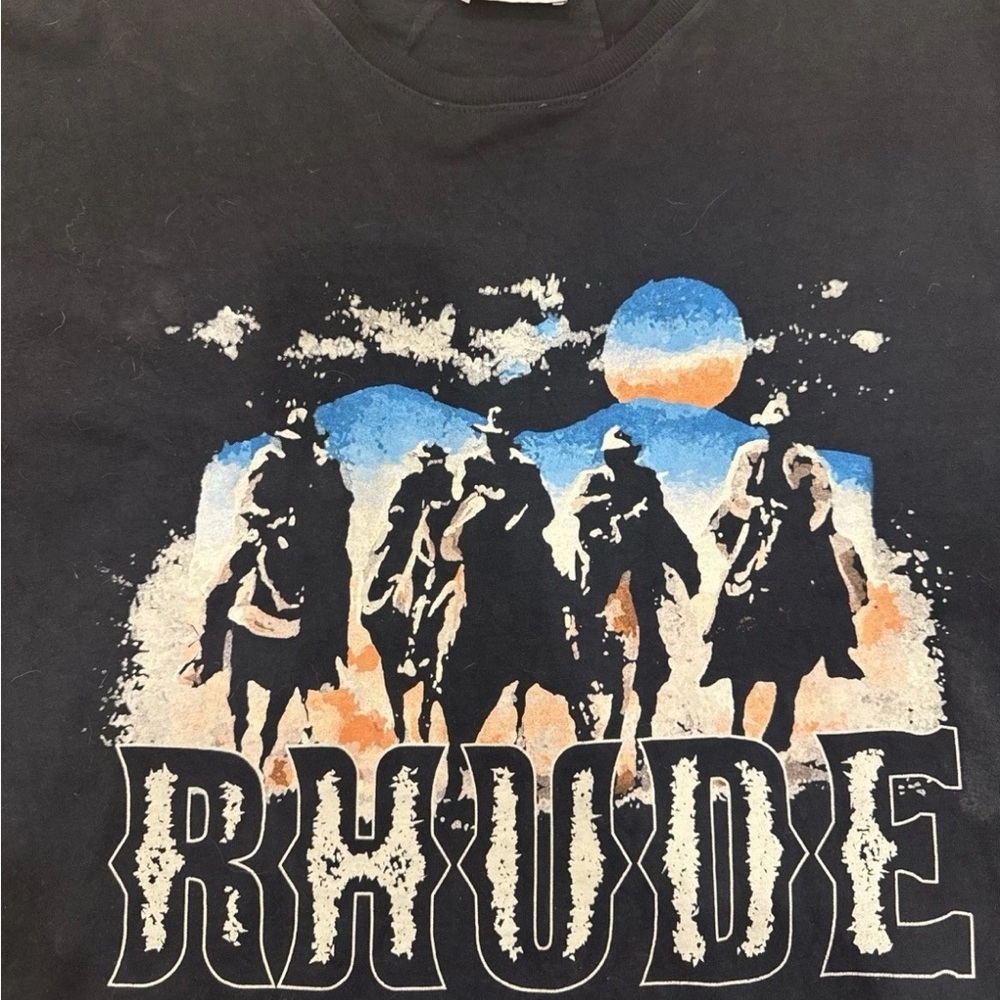 Rhude Midnight Riders Graphic Tee - Picture 2 of 2